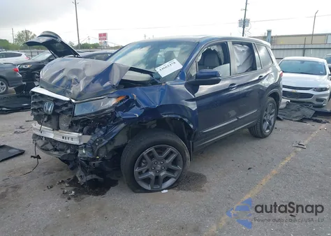 2023 Honda Passport Awd Ex-L из США, поврежденный, VIN 5FNYF8H54PB028511